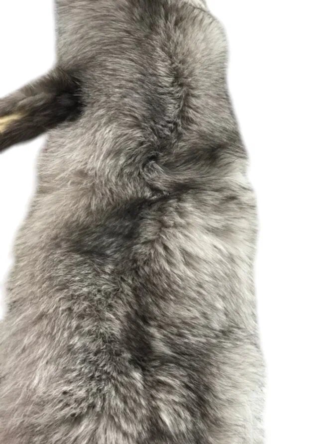 Пошив куртки-трансформера из меха песца и кожи. Ателье Ирины Берзиной.