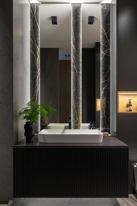 Фрагмент интерьера.Дизайн: geometrium.