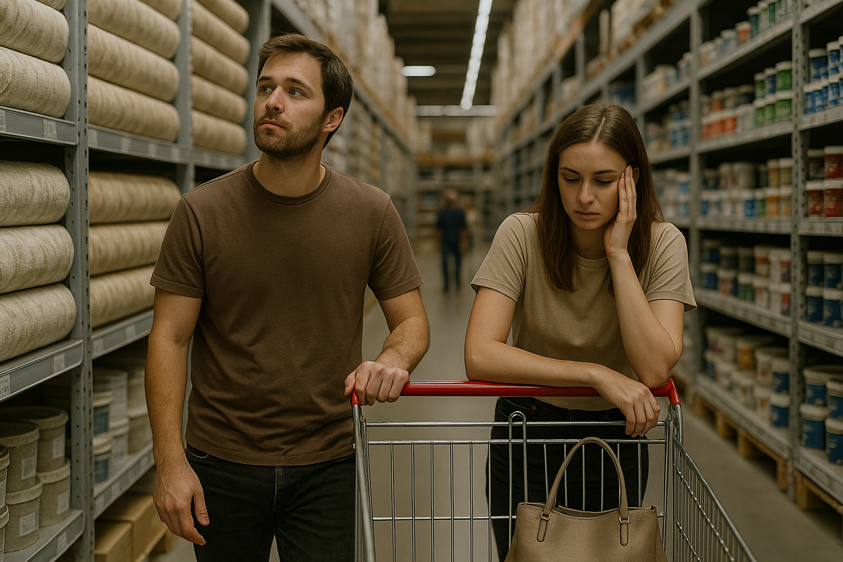 Когда решили походить по магазинам, а не искать в интернете