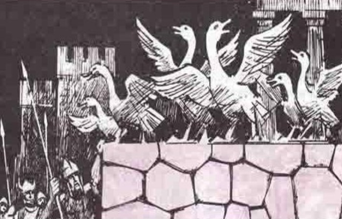 Гуси спасли Рим.