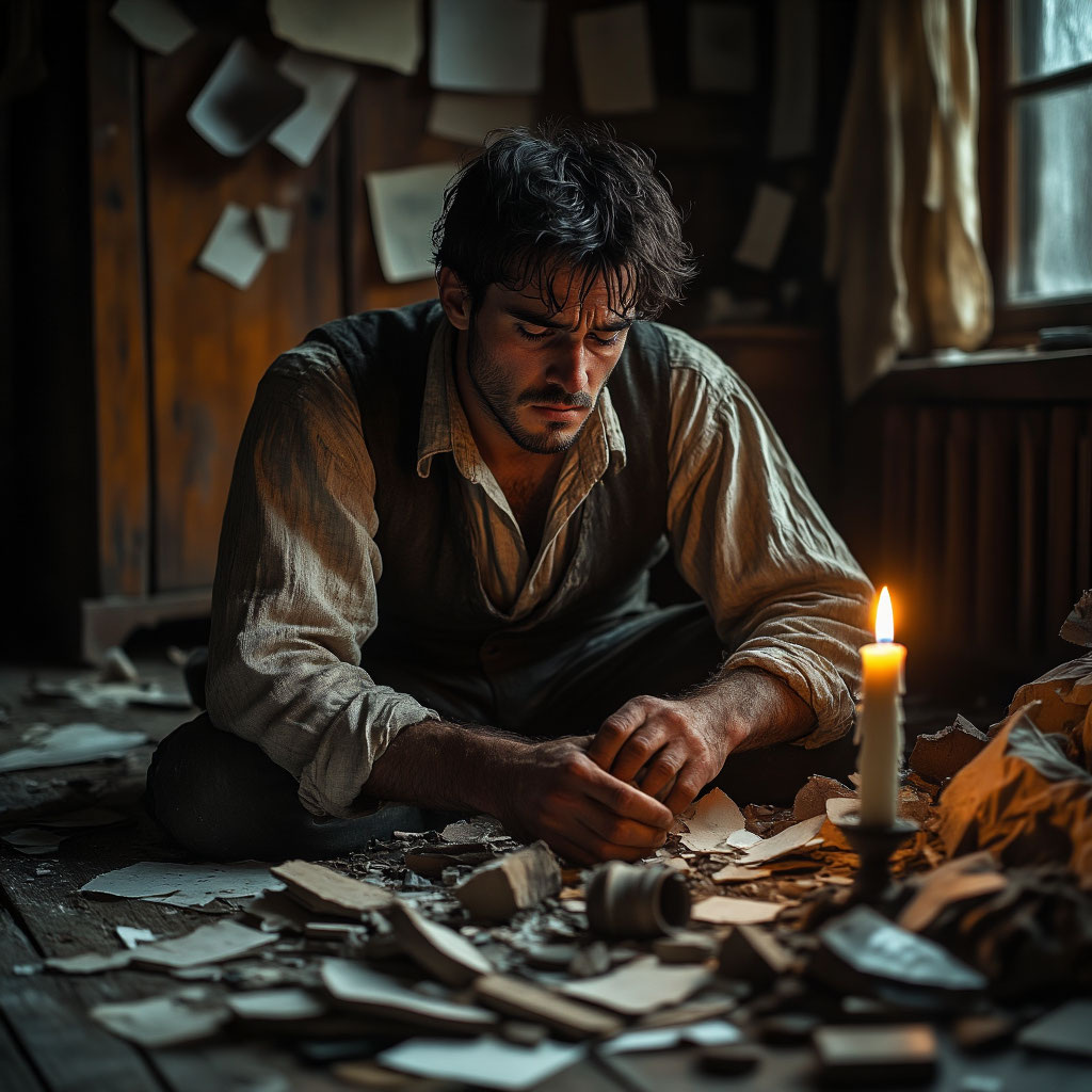 Когда вокруг все рушится - это может быть порча или другой негатив, который можно снять