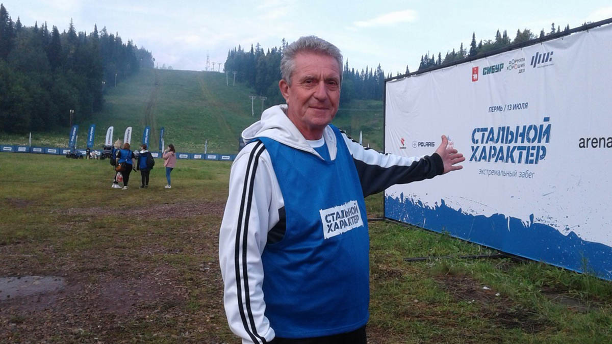    Пермский волонтёр серебряного возраста Сергей Степанович Туснин. Фото: соцсети героя