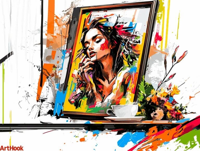    Авторская картина на годовщину: уникальный подарок, который расскажет вашу историю любви Art-Hook.Ru