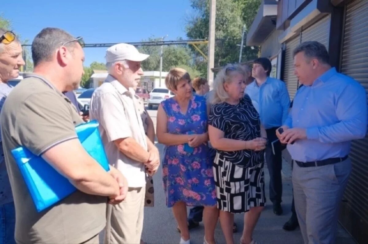    Глава Астрахани Игорь Редькин провёл встречу с жителями Янго-Аула