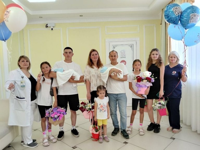    Оренбурженка в перинатальном центре родила вторую двойню Ирина Рабочих