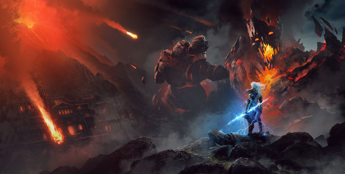 Зевс против Кронооса