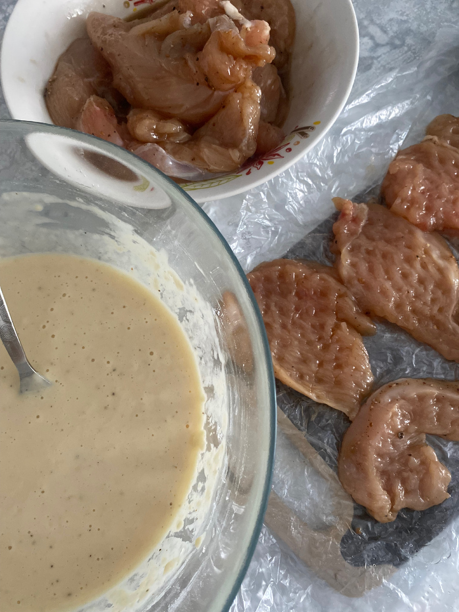 Подготовка к приготовлению