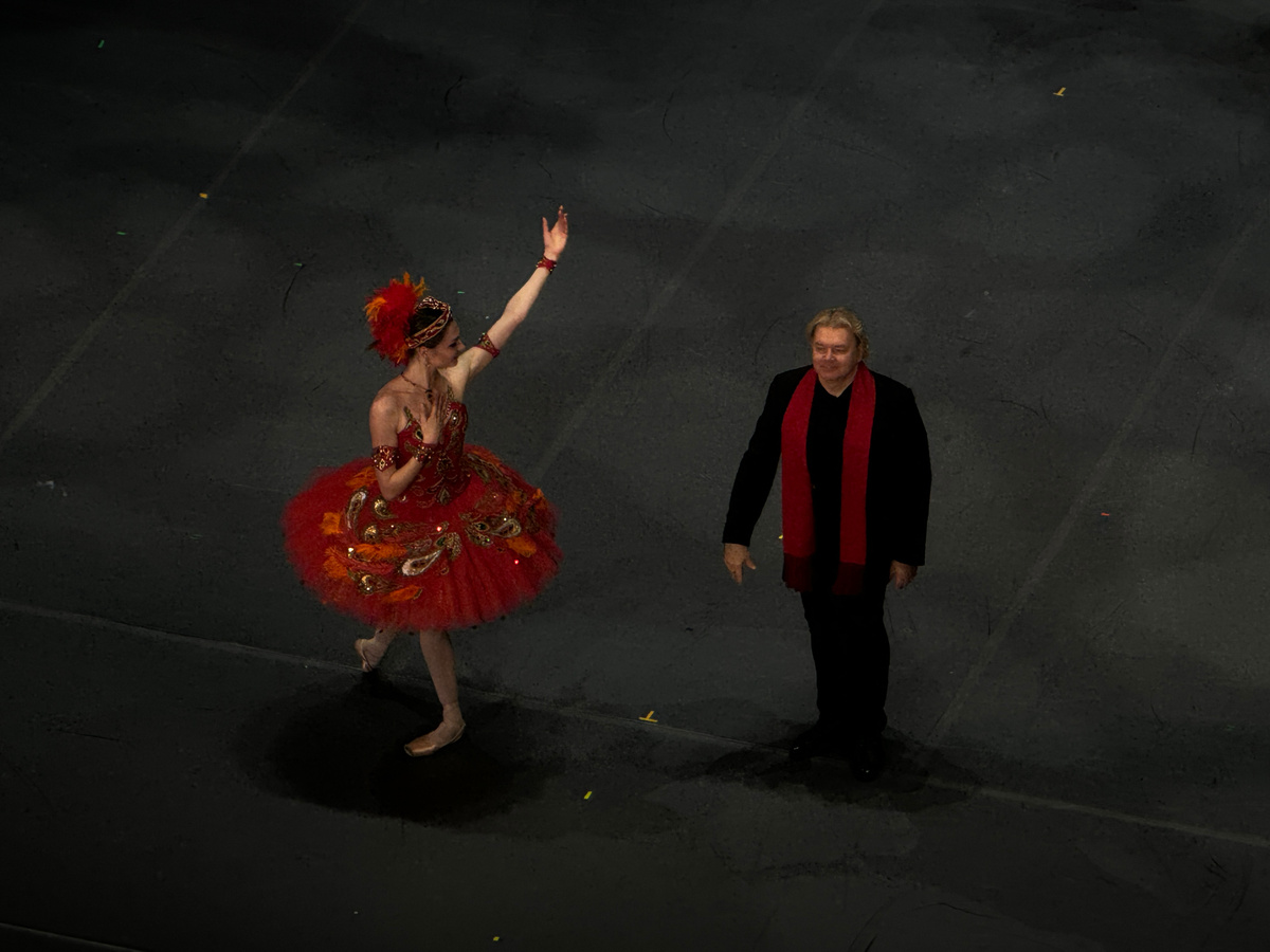 Жар-Птица — Анна Никулина. Балетмейстер-постановщик — Андрис Лиепа.