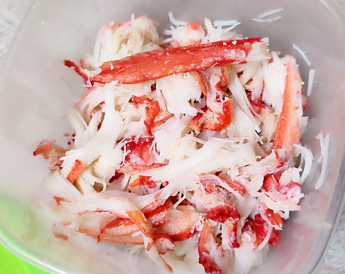    Эти крабовые котлеты тают во рту как облака