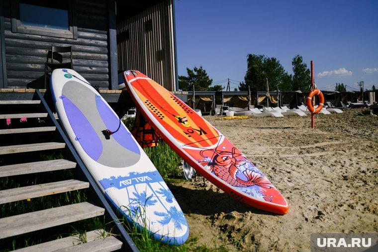 Сапы уже не первый год остаются одним из самых популярных развлечений
Фото: Никита Сабашников © URA.RU