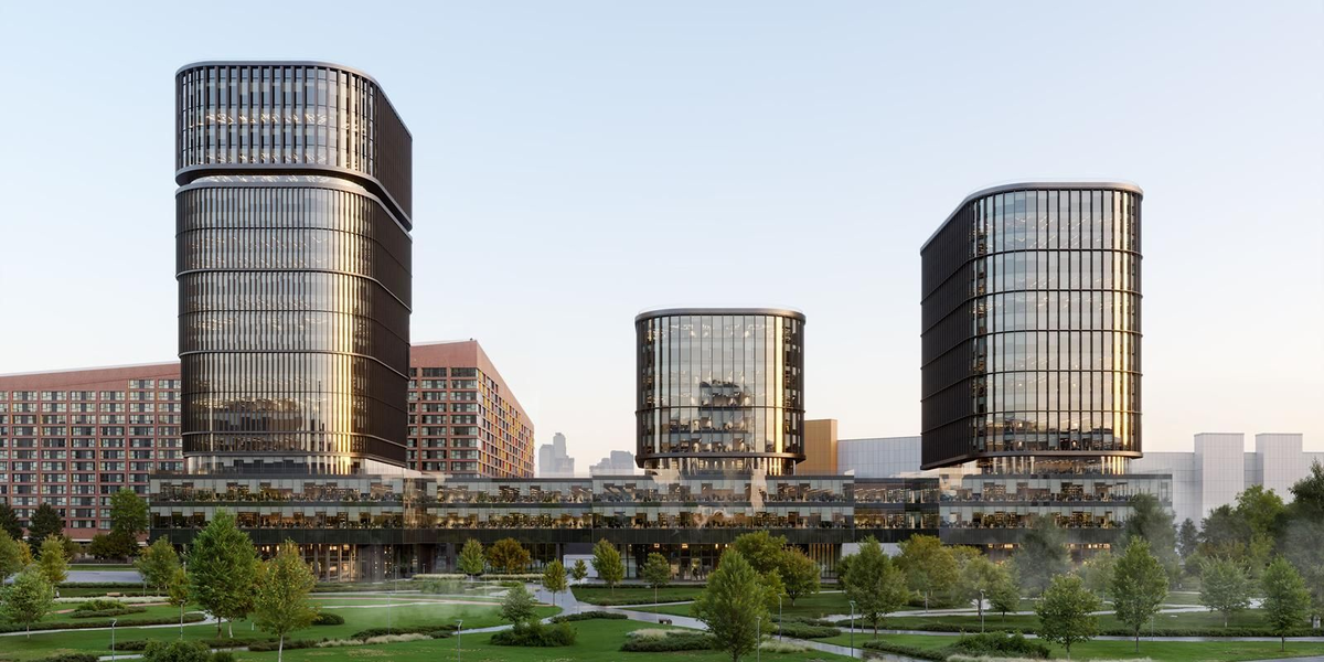 Премиальный офисный квартал STONE Ходынка 2