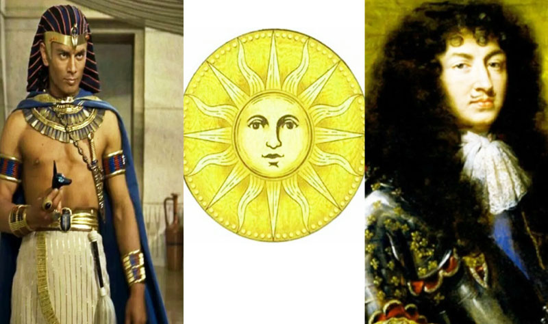 Рамзес II и Людовик XIV - "Солнечные правители". 