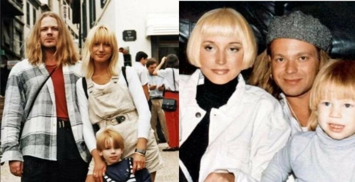 Кристина Орбакайте и Владимир Пресняков с сыном Никитой