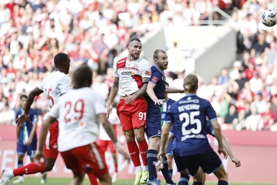    «Крылья Советов» сыграли вничью с московским «Спартаком» в контрольном матче. Сайт ПФК "Крылья Советов"