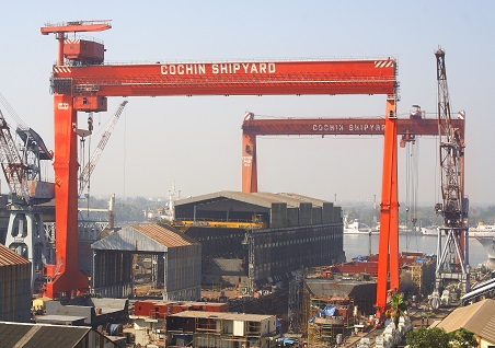 Фото с сайта Cochin Shipyard