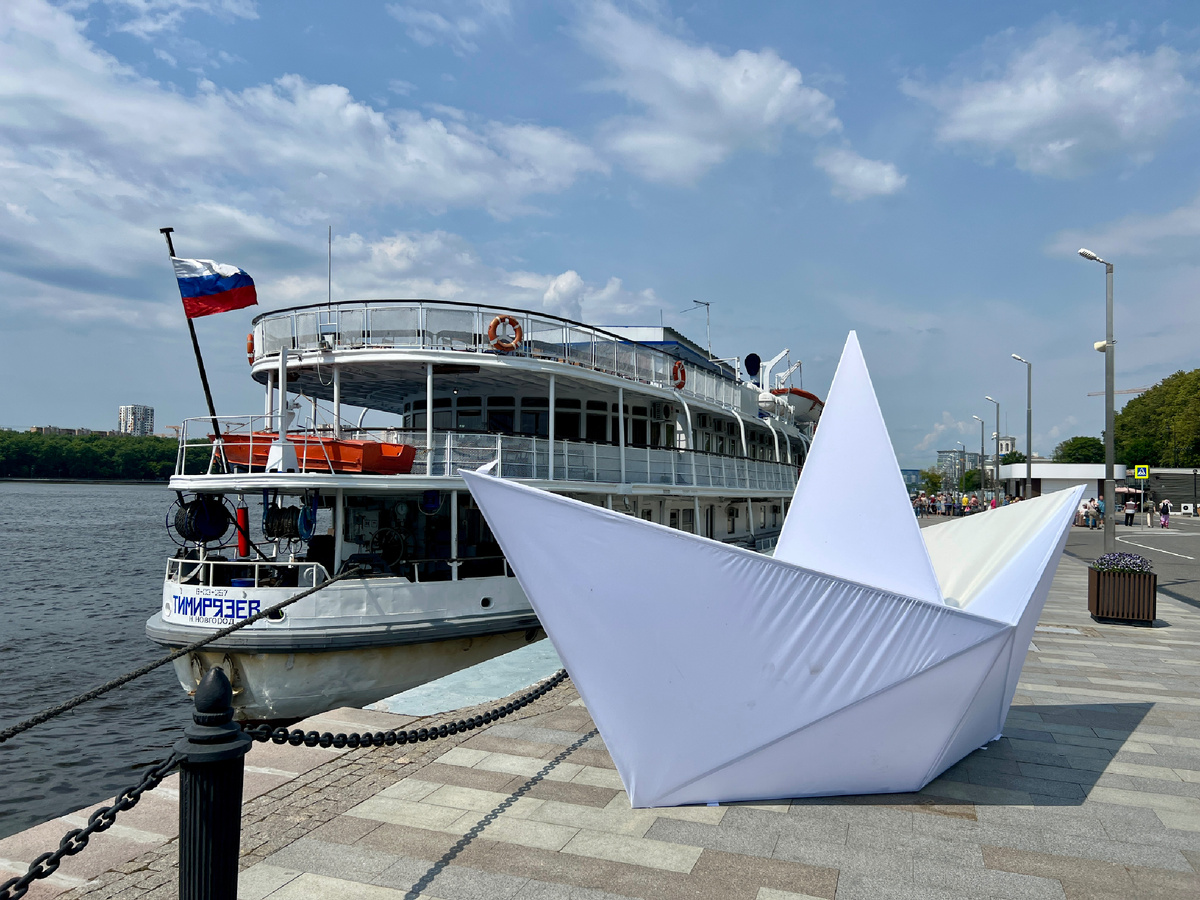 Теплоход «К.А. Тимирязев»