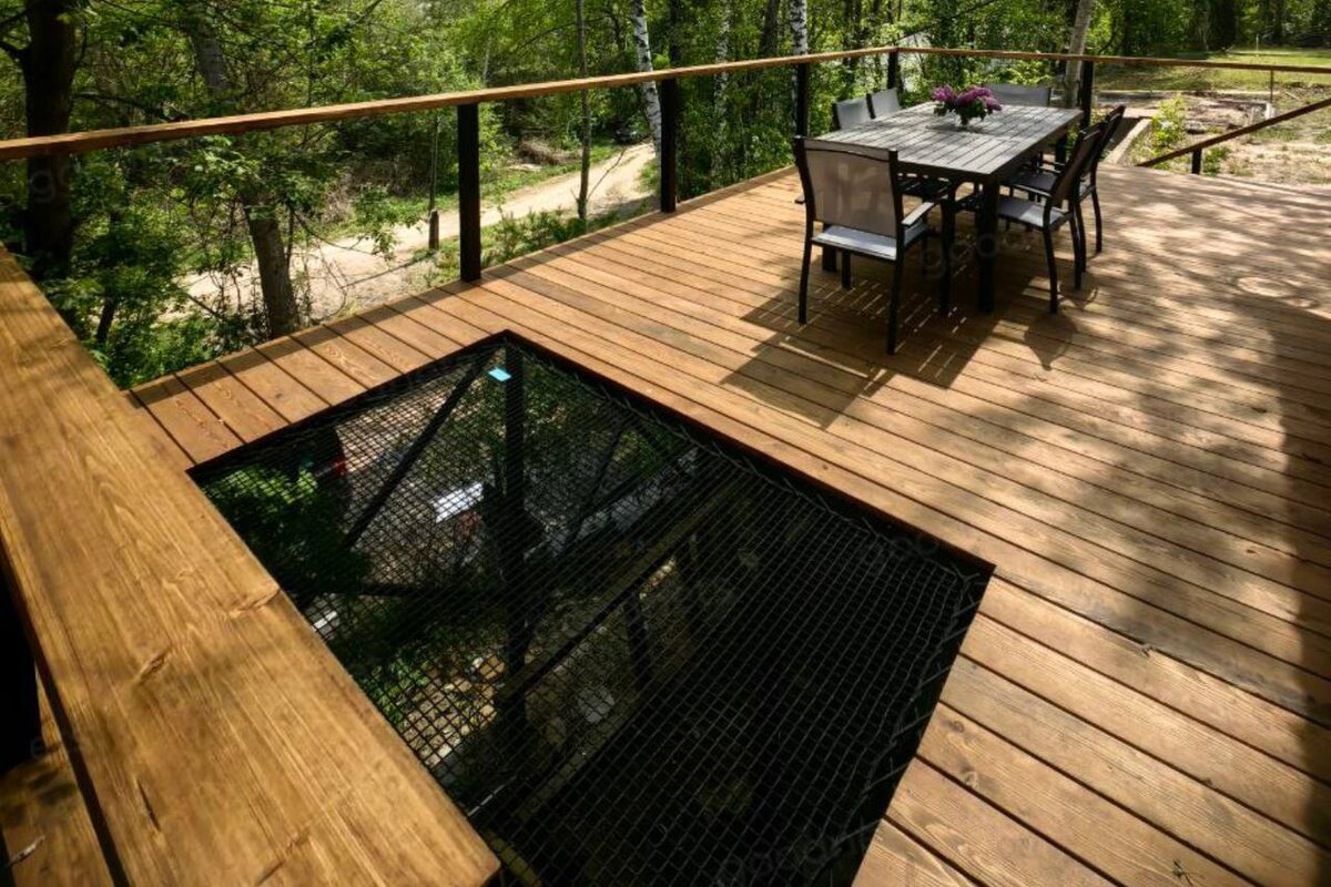 Лофт-сетка на террасе, г.Воронеж