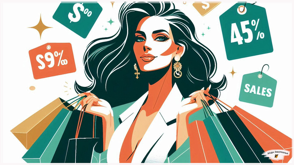 Стильная женщина 40 лет с довольным выражением лица