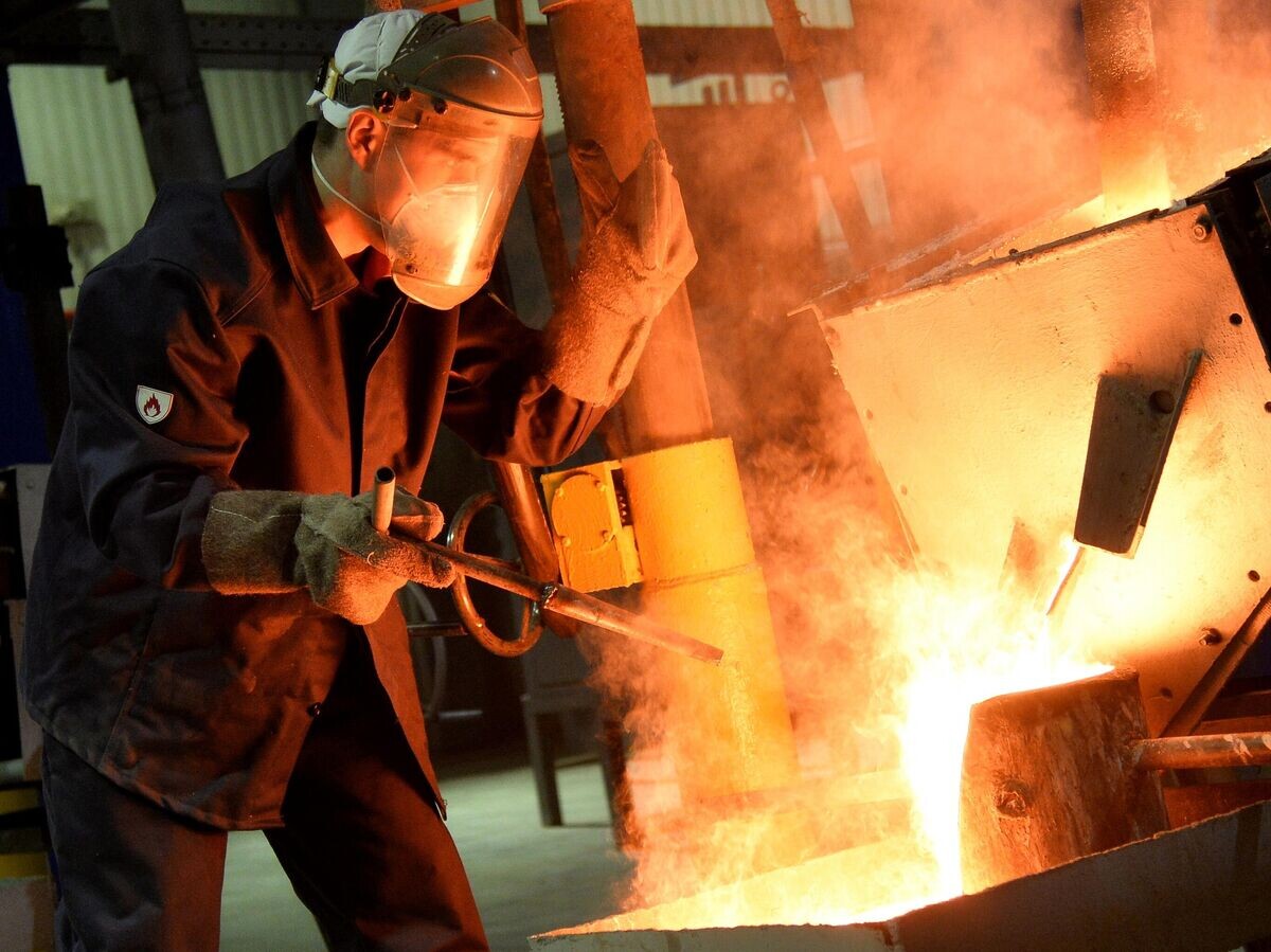    Золотоперерабатывающее предприятие "Южуралзолото Группа Компаний" входящее в группу компаний "ЮГК"© РИА Новости / Александр Кондратюк