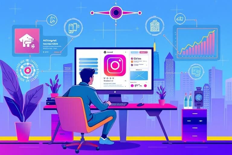    vedenie biznes straniczy v instagram s pomoshhyu ii sekrety uspeha i avtomatizacziya kontenta