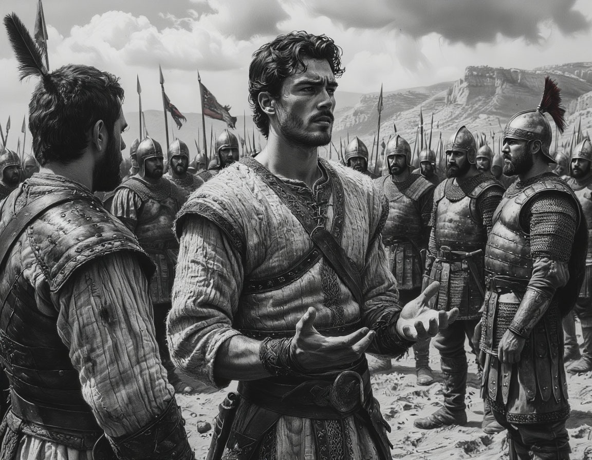 Осман объявляет своей многонациональной армии новый справедливый закон о разделе военной добычи