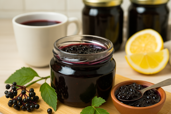 Лечебное варенье из бузины