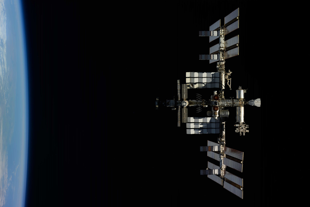 Международная космическая станция (фото ГК Роскосмос)