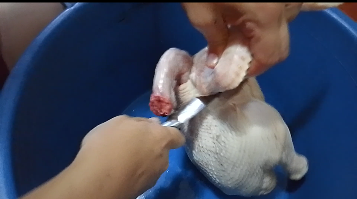 Обделка бройлера 