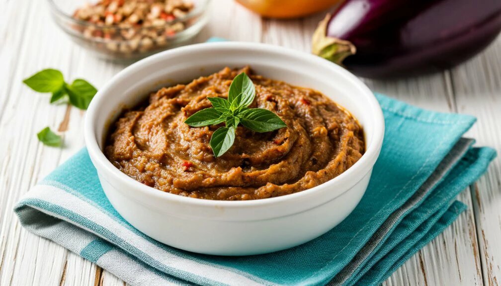 Пюре из баклажанов