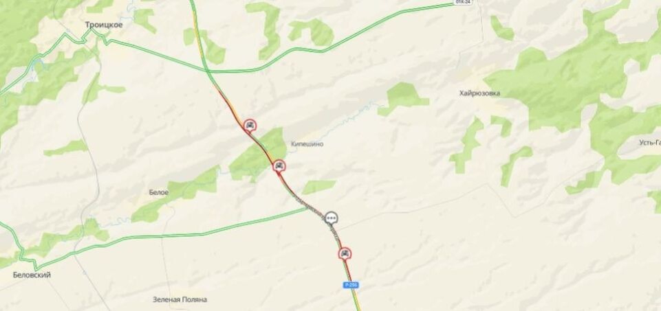    Пробка. Источник: 2ГИС