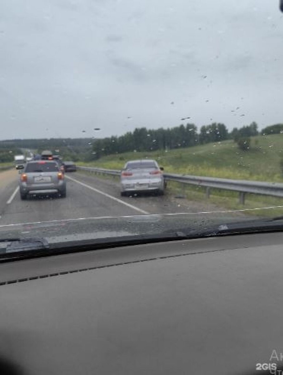    Авария на трассе. Источник: 2ГИС