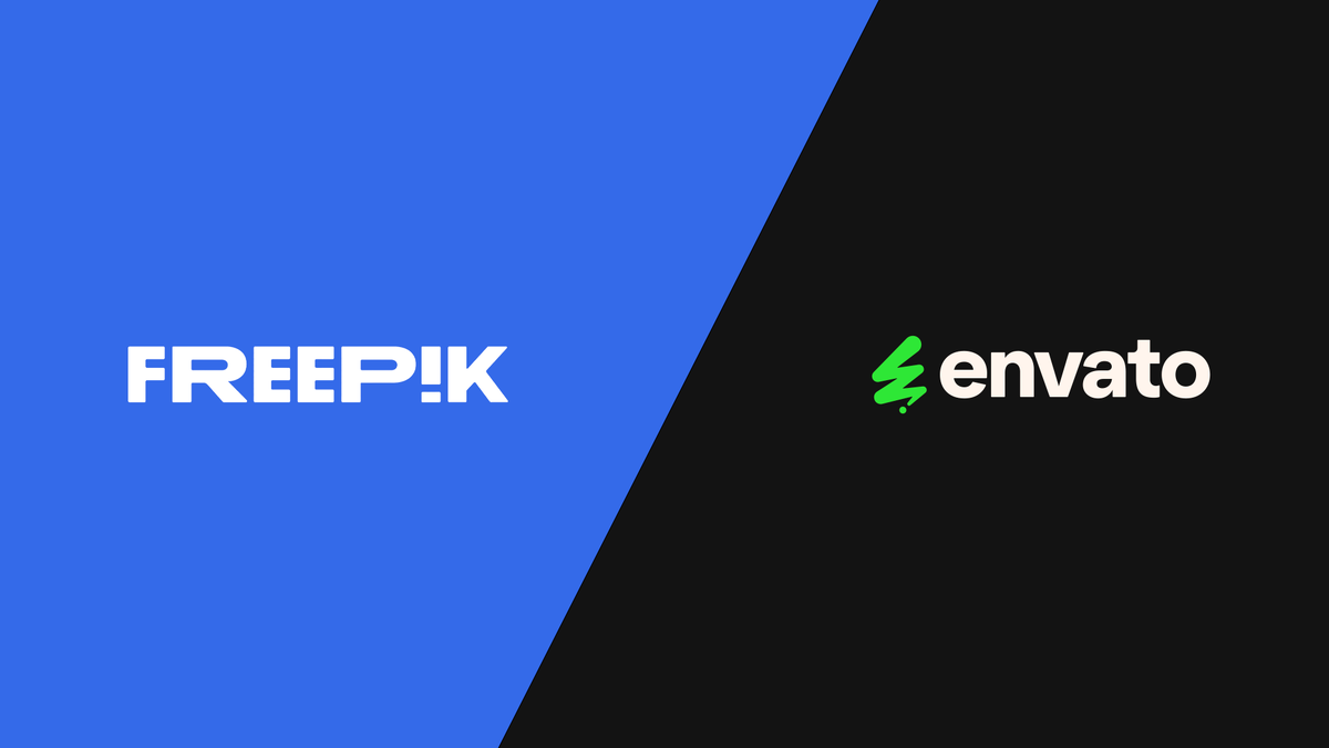 Freepik vs Envato Elements — битва креативных гигантов.
Один — мастер векторной графики и иконок. Другой — универсальный комбайн для видео, звука и дизайна.