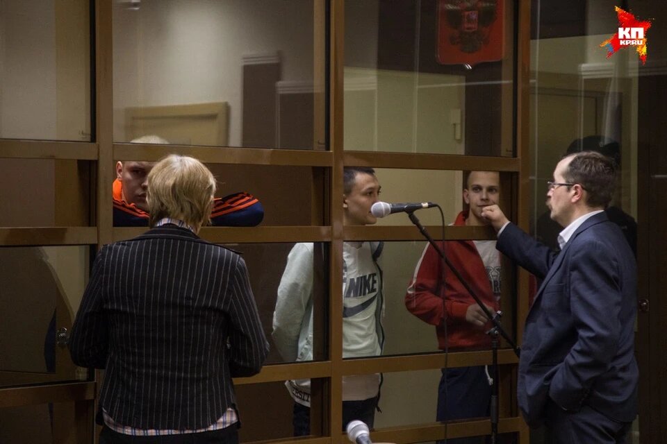 Убийцы в суде. Фото: Юлия Лоза