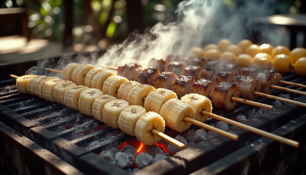 Тлеющий секрет: почему бананы на шпажках — это искусство часть 1