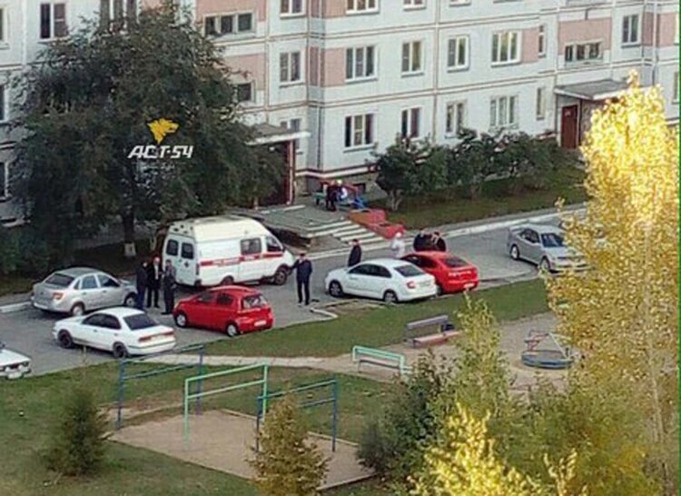 Место преступления. Фото: АСТ-54