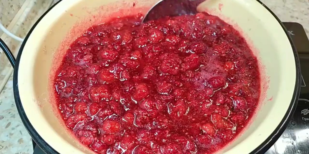 Малиновое варенье как у бабушки в деревне