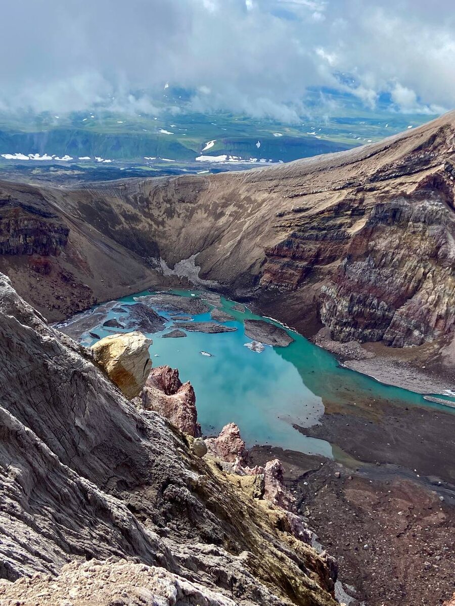 Камчатка. Вулкан Горелый. Ходим-едем