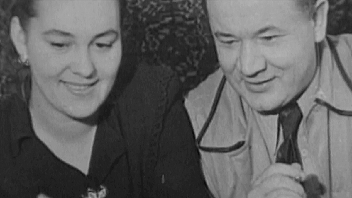 Борис Андреев с женой