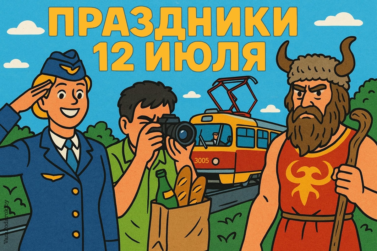 Праздники 12 июля 2025 года: Всемирный день бортпроводника, День фотографа, День разноцветных глаз и другие события