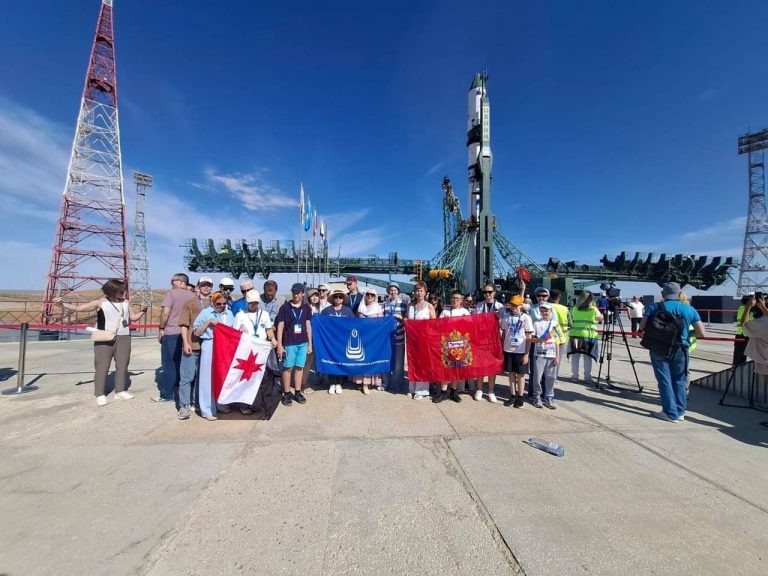    Оренбургские школьники стали свидетелями запуска ракеты с Байконура Оренбуржье