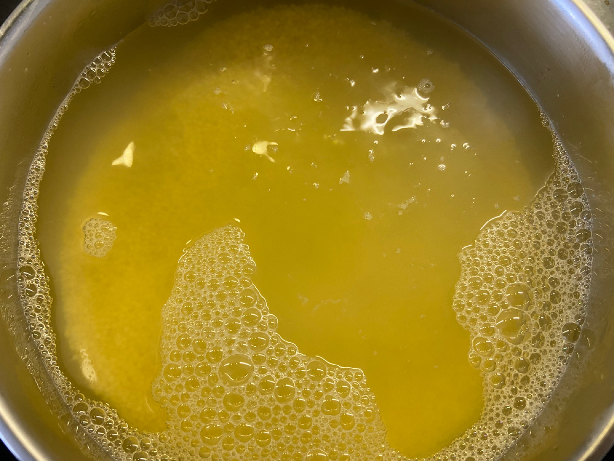 Промываем пшено