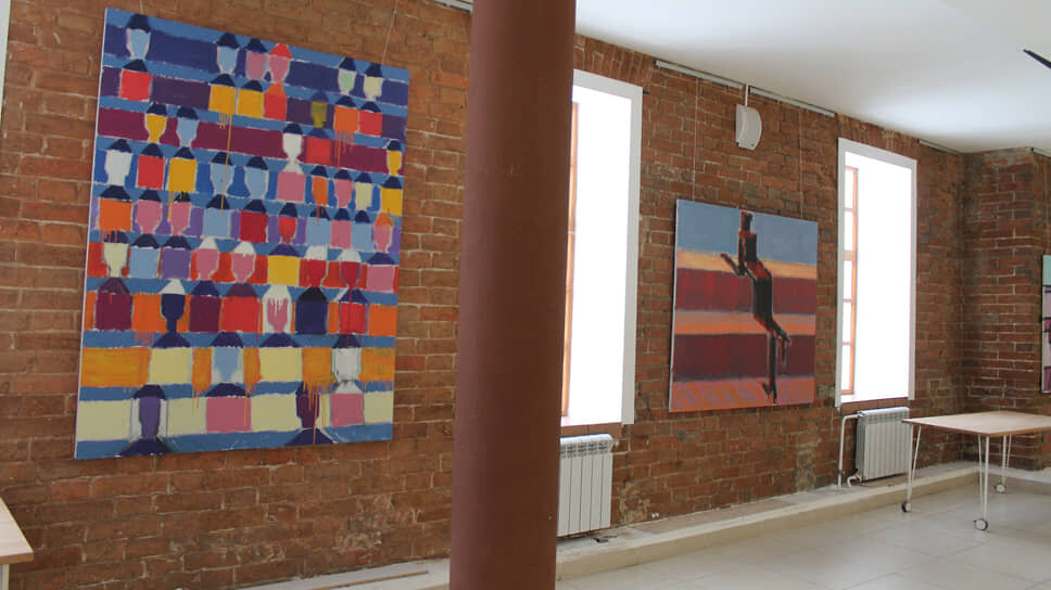 Работы Сергея Лаушкина.📷Фото: Николай Яблонский / Коммерсантъ