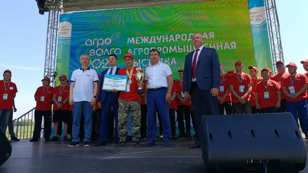 Фото: МТЗ-Татарстан
Победитель «МТЗ-шоу» Халил Усманов