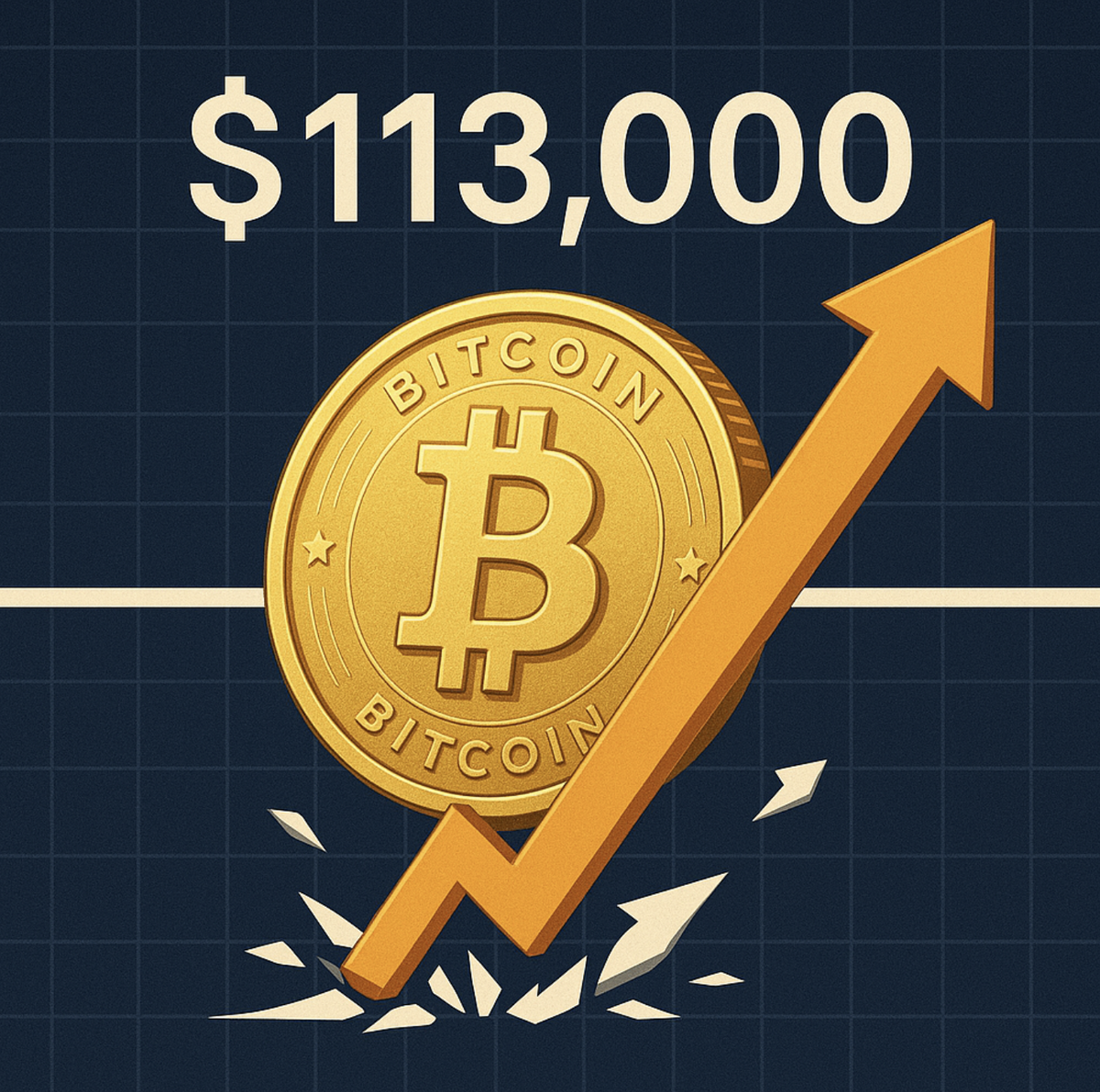 Биткоин пробивает новый исторический максимум $113,000 9 июля
