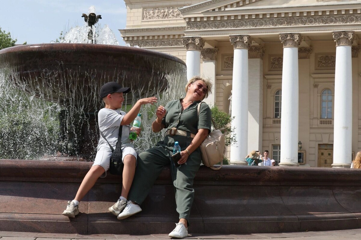 Жара в Москве: доживем до понедельника. Фото: Валерий Шарифулин. newizv.ru/ТАСС