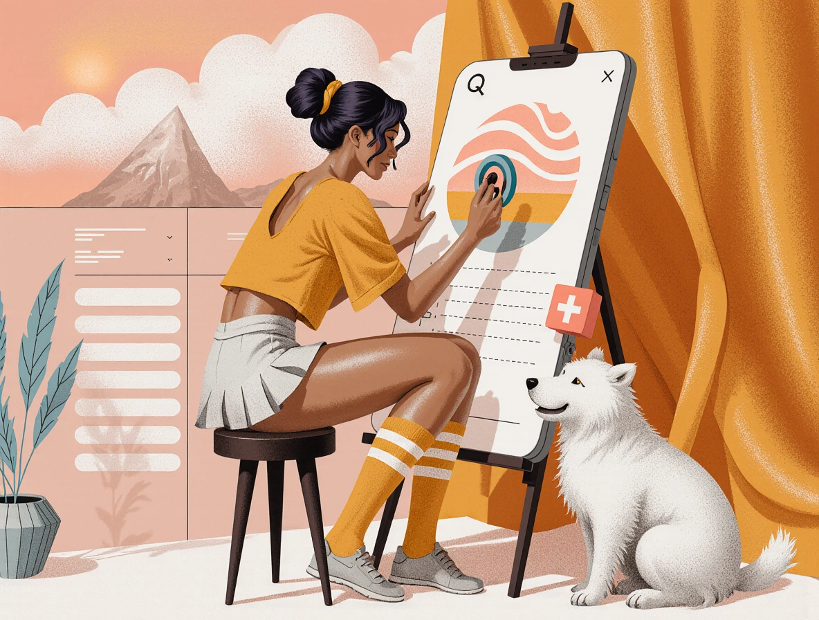 
Изображение создано веб-студией «Гротеск» с помощью нейросети Krea