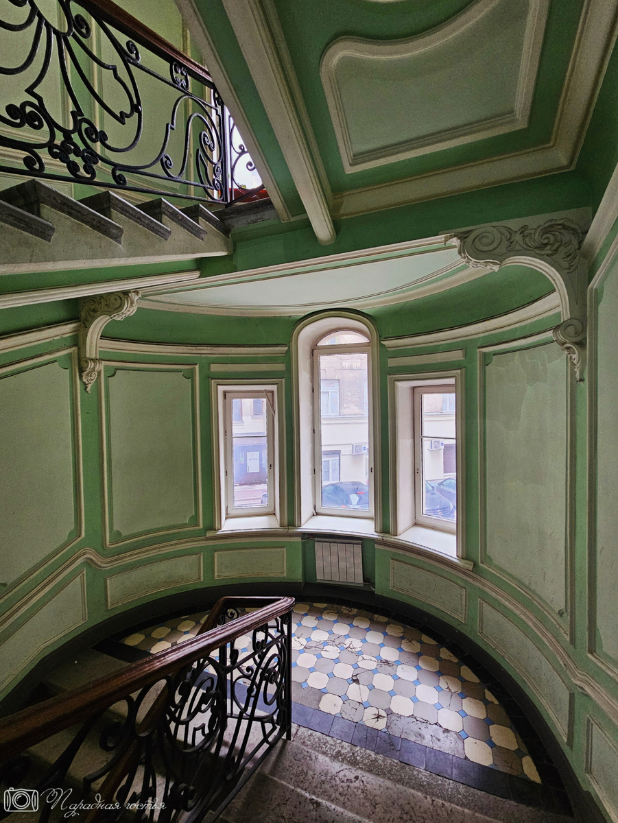 Удивительные изгибы межэтажных пространств. Фото: Парадная гостья