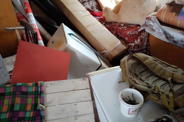    Всю мебель из дома пришлось выкинуть. Фото: Из личного архива/ Алия Ягудина