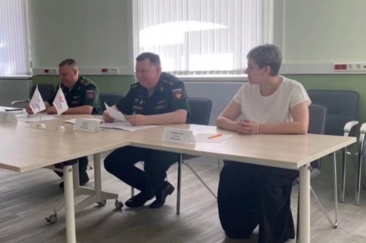    Военный прокурор проверил работу калужского филиала «Защитников Отечества»