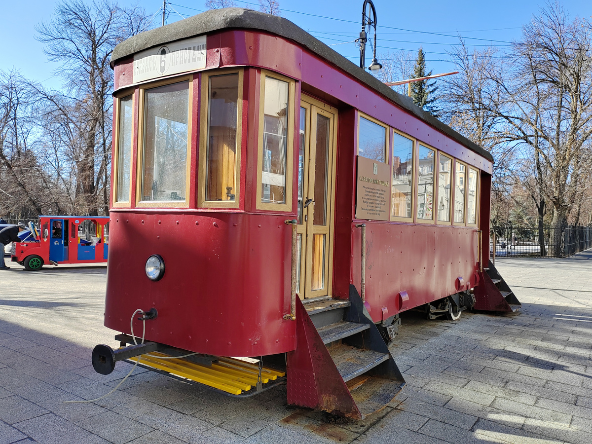 Ретро-трамвай "Семён". г. Саратов. 2025 г.